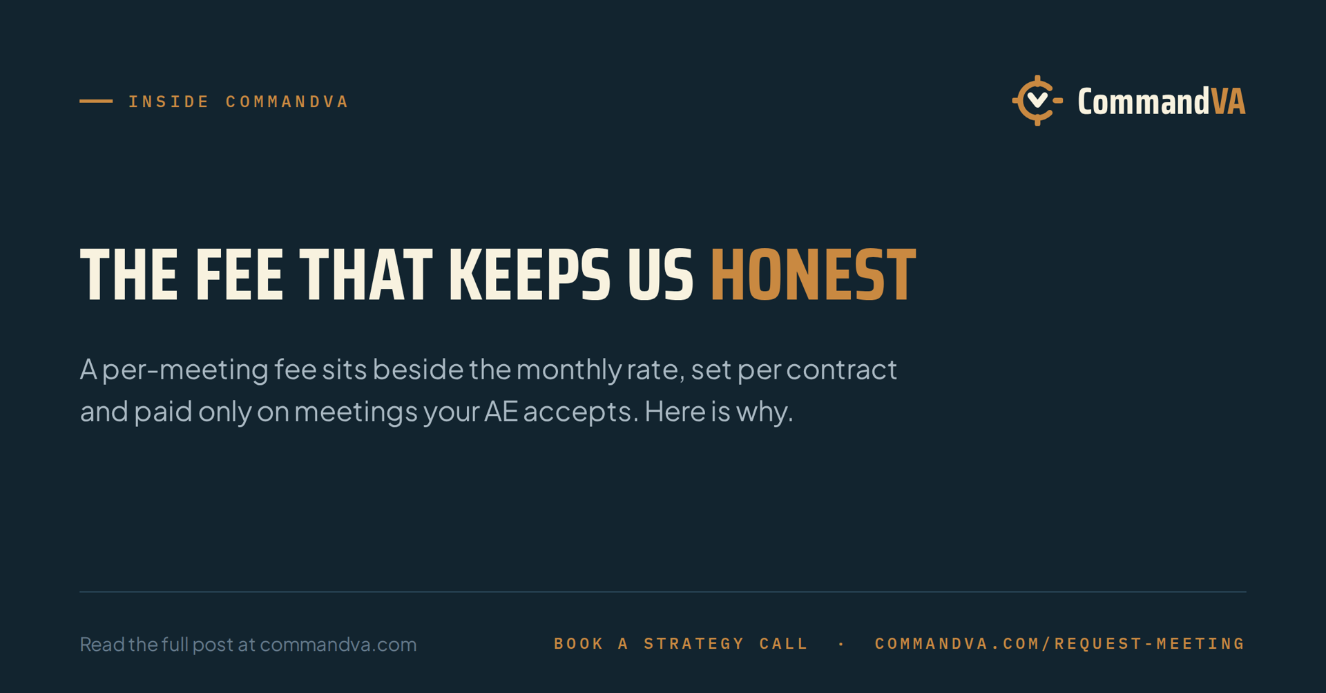 How the per-meeting fee works
