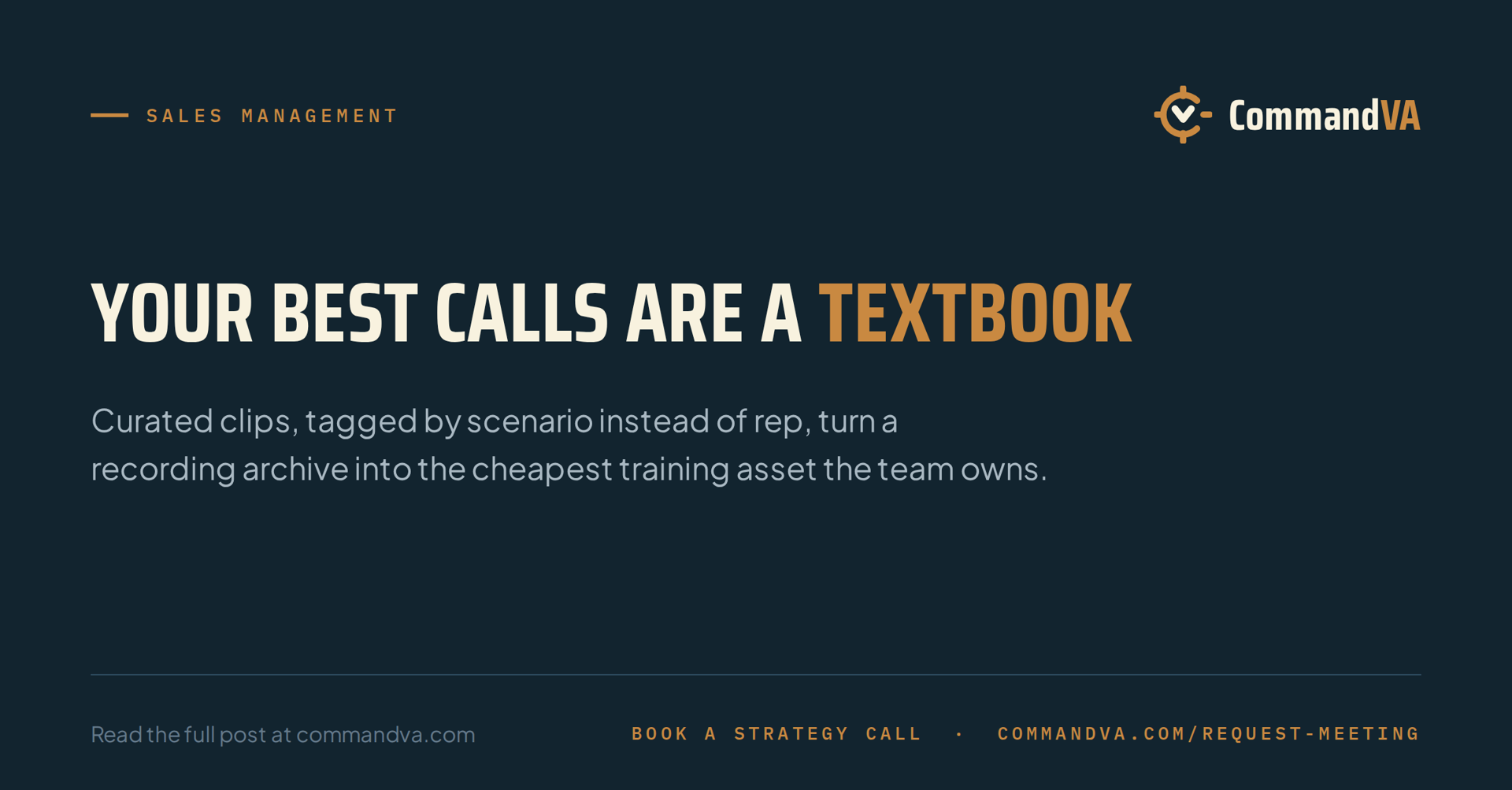 Build a call library