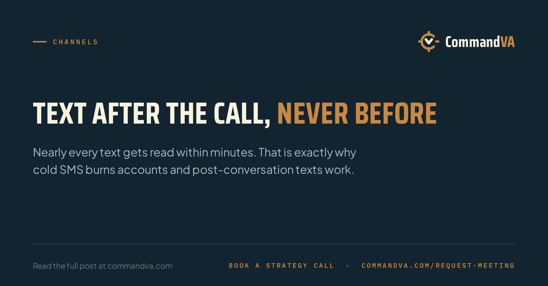 Texting prospects: the etiquette question