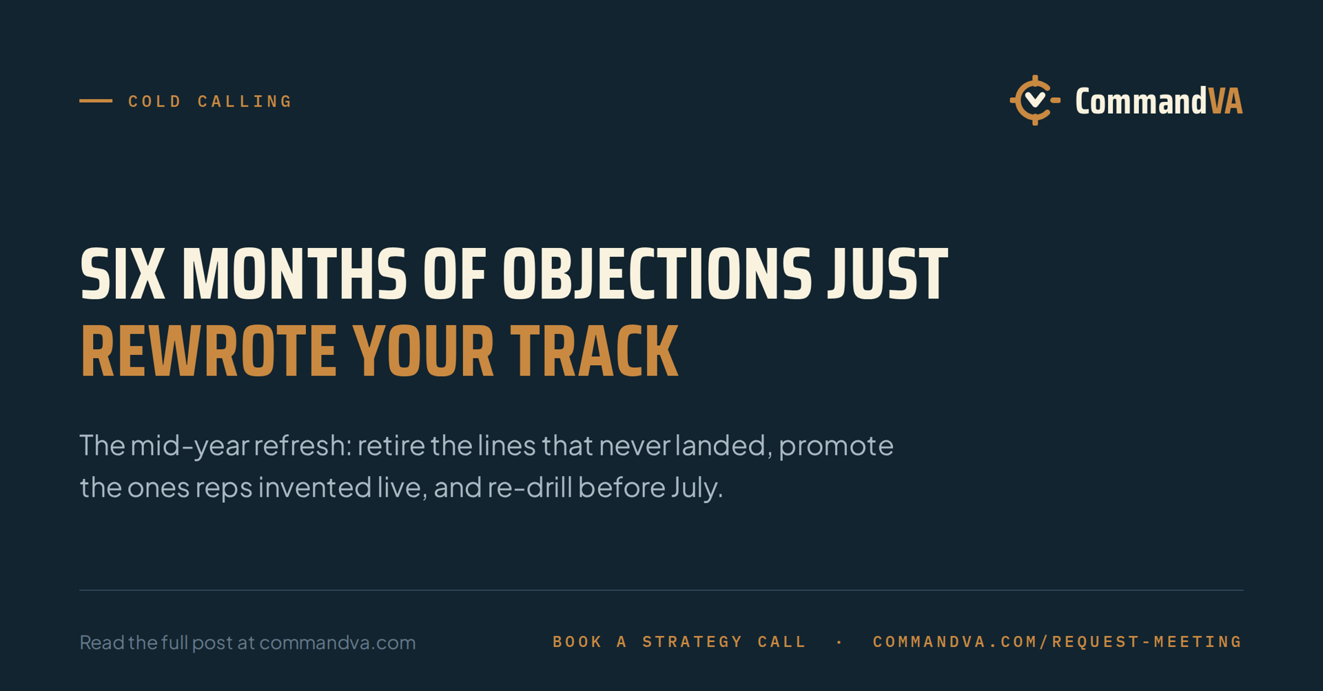 The mid-year message refresh