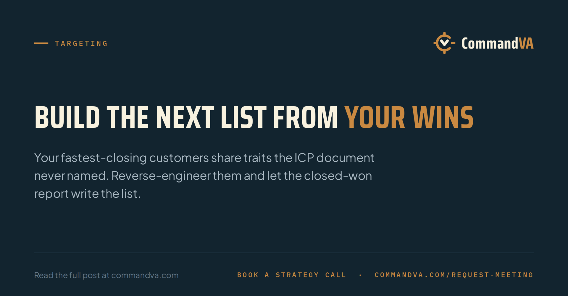 Lookalikes: cloning your best customers