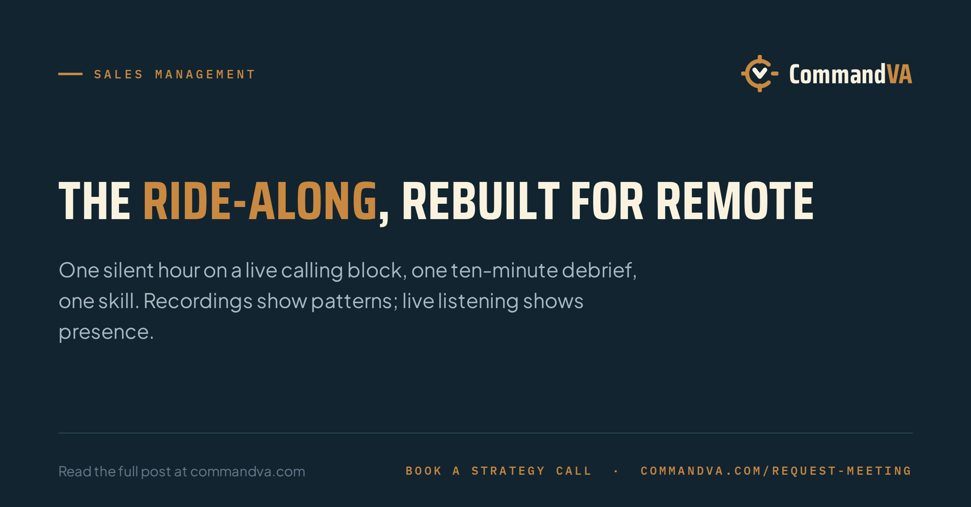 Live call shadowing, remotely