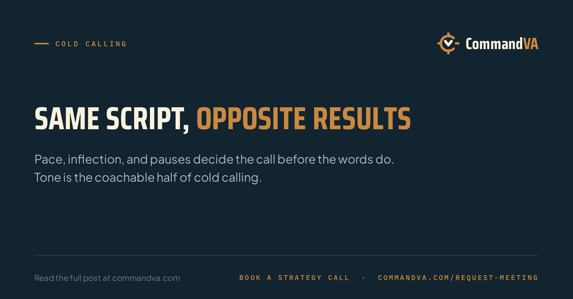 Tone beats script