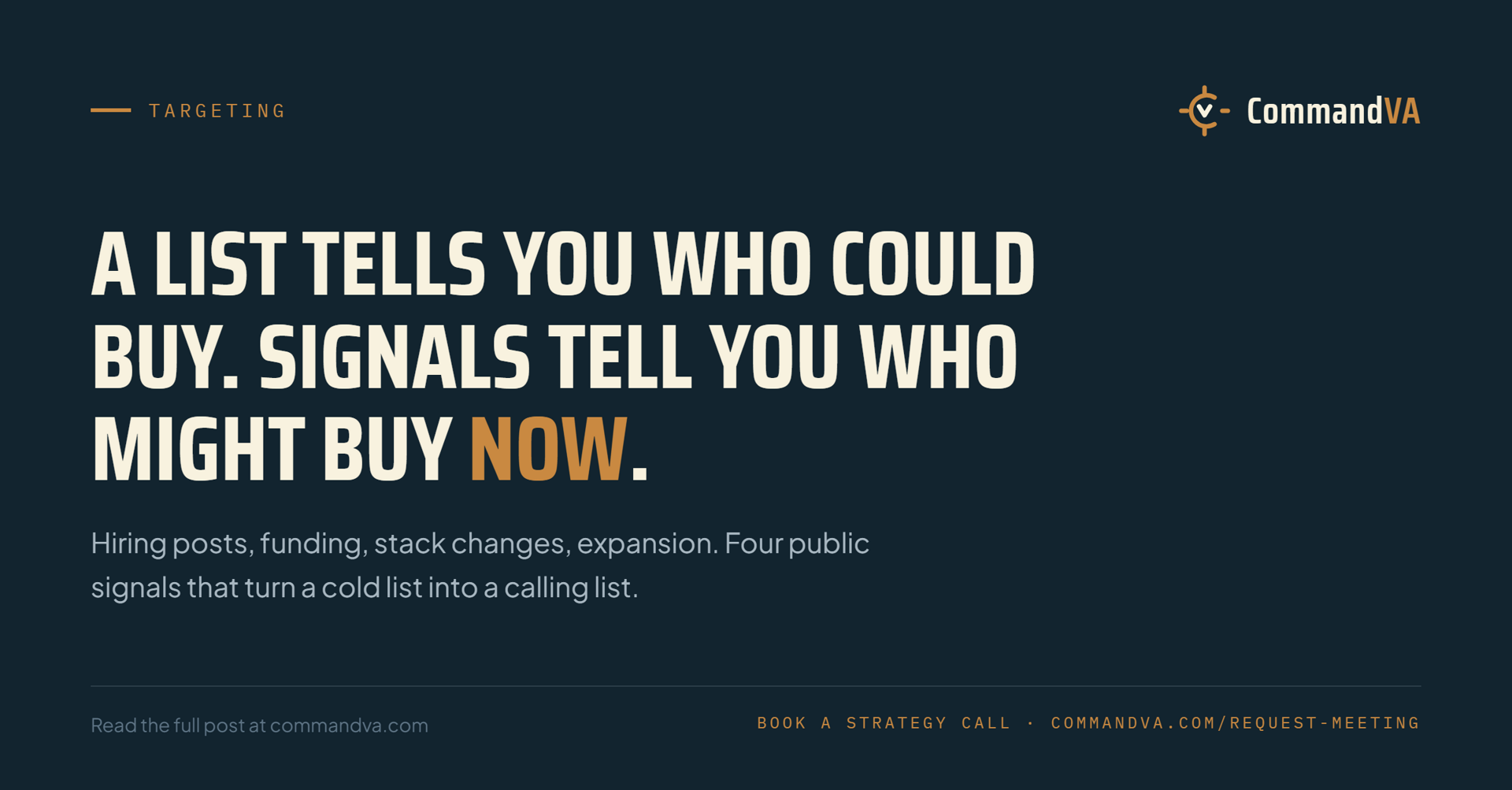 An ICP worth calling: signal-based targeting in practice