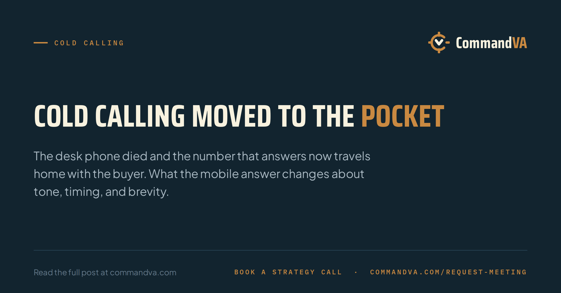 Mobile numbers changed cold calling