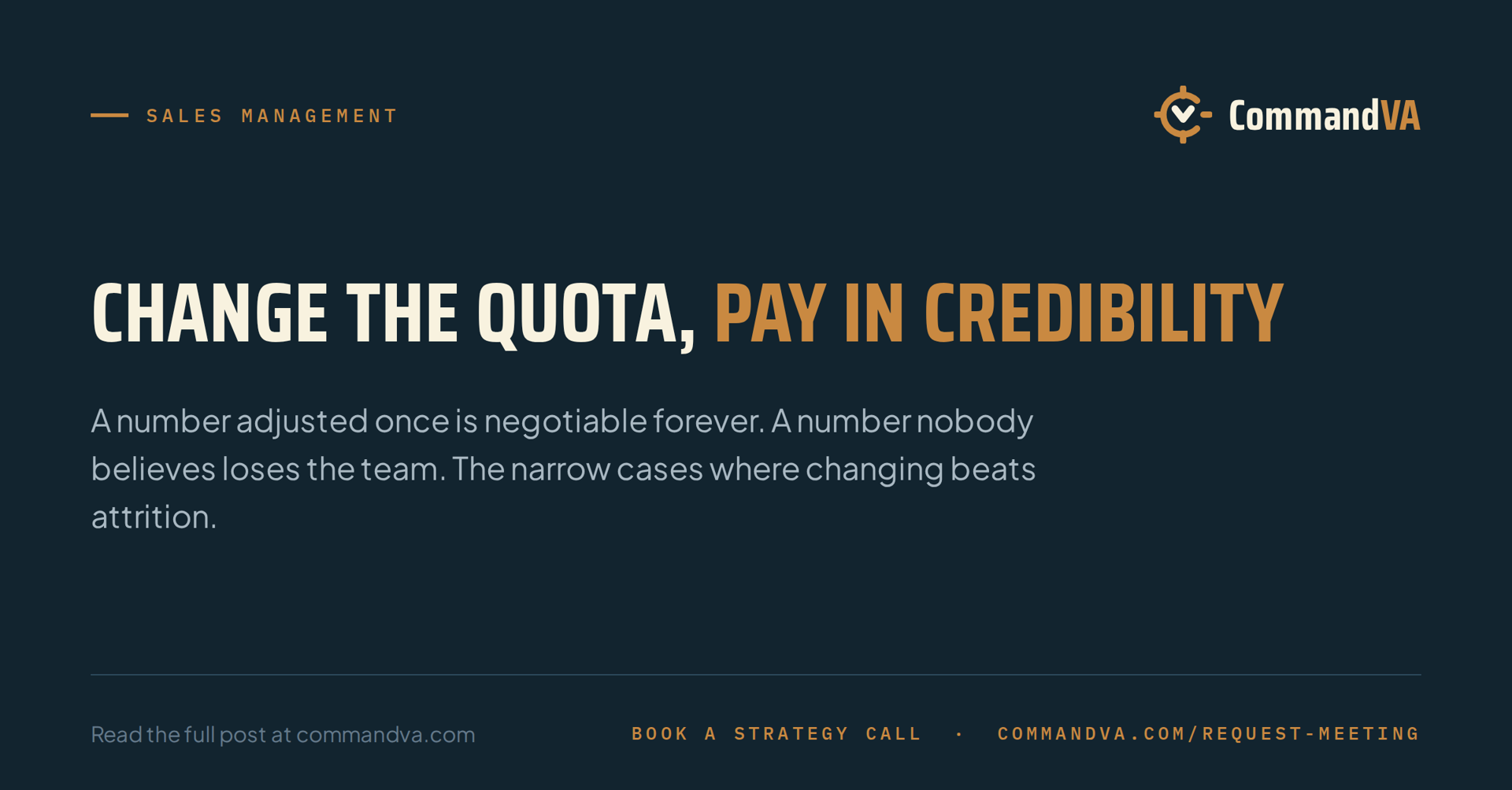 Mid-year quota adjustments: when and whether